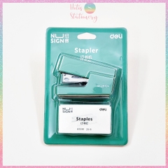 [HOTIS] Set bấm kim và kim bấm Mini Stapler Set bấm giấy siêu đáng yêu và tiện lợi
