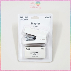 [HOTIS] Set bấm kim và kim bấm Mini Stapler Set bấm giấy siêu đáng yêu và tiện lợi
