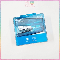 [HOTIS] Set bấm kim và kim bấm Mini Stapler Set bấm giấy siêu đáng yêu và tiện lợi