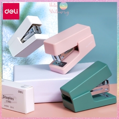 [HOTIS] Set bấm kim và kim bấm Mini Stapler Set bấm giấy siêu đáng yêu và tiện lợi