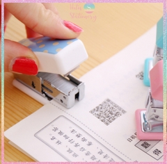 [HOTIS] Set bấm kim và kim bấm Mini Stapler Set bấm giấy siêu đáng yêu và tiện lợi