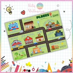 [HOTIS] Sơ đồ tư duy theo chủ đề Mindmap A4 ép nhựa dành cho học sinh tiểu học, giáo cụ dạy học