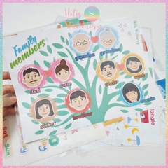 [HOTIS] Sơ đồ tư duy theo chủ đề Mindmap A4 ép nhựa dành cho học sinh tiểu học, giáo cụ dạy học