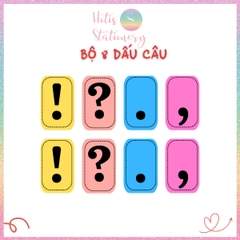 [HOTIS] Bộ 26 chữ cái Tiếng Anh, 10 số đếm tặng dấu câu, phép tính - Giấy bìa cứng ép nhựa dán bảng, giáo cụ dạy học