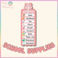 [HOTIS] Thẻ từ vựng Tiếng Anh cho bé từ 4-10 tuổi, ép nhựa, giáo cụ dạy học - Kèm file nghe