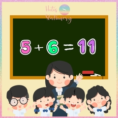 [HOTIS] Bộ 10 thẻ số chia nhóm học tập, làm phép tính, chơi minigame, giáo cụ dạy học