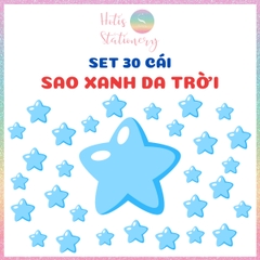 [HOTIS] Set 30 thẻ cảm xúc, thẻ sao vàng hoạt động lớp, chơi minigame, ép nhựa, giáo cụ dạy học