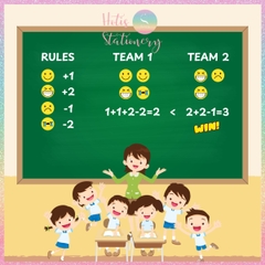 [HOTIS] Set 30 thẻ cảm xúc, thẻ sao vàng hoạt động lớp, chơi minigame, ép nhựa, giáo cụ dạy học