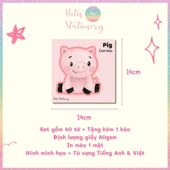 [HOTIS] Set 40 tờ bé làm quen cách cầm kéo tập cắt giấy và học từ vựng Tiếng Anh, đồ chơi phát triển kỹ năng