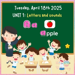 [HOTIS] Thẻ chữ cái Anh Việt dạy bé nhận biết chữ, trang trí lớp học, giáo cụ dạy học
