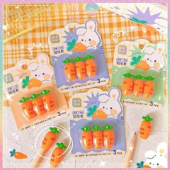 [HOTIS] Nắp đậy bút chì Pencil Cap mũ bút chì hoạt hình ngộ nghĩnh đáng yêu cho bé