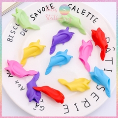 [HOTIS] Set 10 cá heo cầm bút chì, dụng cụ tập viết chữ đẹp cho bé, dụng cụ định vị cầm bút silicon