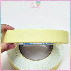 [HOTIS] Băng Keo Xốp Vàng 2 Mặt 2.4F & 5F - Dài 6 Mét, Độ Dính Mạnh