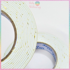 [HOTIS] Băng Keo Xốp Vàng 2 Mặt 2.4F & 5F - Dài 6 Mét, Độ Dính Mạnh