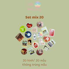 [MIX MẪU] Sticker MO Card bullet journal - Hộp 46 miếng dán