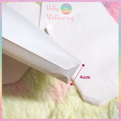 [HOTIS] Combo 100 túi giấy trắng size 12x15cm
