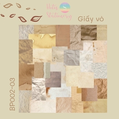 [HOTIS] Set giấy nền vintage, giấy note floral hoa nhí/ màu trơn/ bưu thiếp - 60 tờ