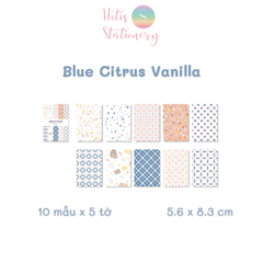 [MIX MẪU] Giấy nền vintage họa tiết cổ điển Sweetness (5.6x8.3cm) - 50 tờ