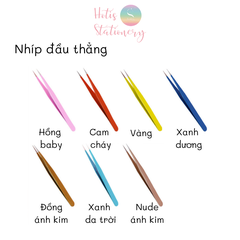 [HOTIS] Nhíp gắp sticker TWEEZERS/ KW-triO dùng trong bullet journal, nhíp gắp đầu cong đầu thẳng