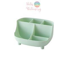 Khay đựng bút, dụng cụ học tập để bàn 6 ngăn - 18.8x10.8cm Hotis Stationery