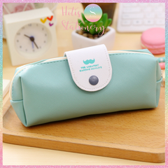 [HOTIS] Túi đựng bút, hộp đựng bút da PU 1 ngăn