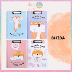 [HOTIS] Bìa kẹp tài liệu A4 hoạt hình, có vạch thước kẻ