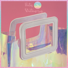 [HOTIS] Túi quà tặng cầm tay hologram bling bling hot trend - 2 size