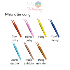 [HOTIS] Nhíp gắp sticker TWEEZERS/ KW-triO dùng trong bullet journal, nhíp gắp đầu cong đầu thẳng