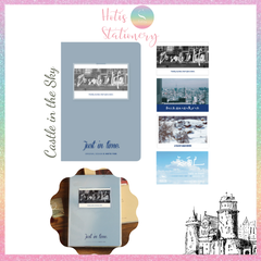 [HOTIS] Sổ tay thay đổi bìa Note For Inspiration & Love 13x18.5cm (80 tờ/ kẻ ô)