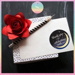 [HOTIS] Sticker Thank You Bigsize, Nhãn dán cám ơn Cỡ lớn 3.8cm/ 5cm - 500 miếng