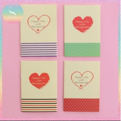 [HOTIS] Combo 10 quyển sổ tay mini ghi chú bỏ túi - Mix nhiều mẫu