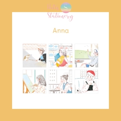 [MIX MẪU] Giấy note, giấy nền, giấy ghi chú Note for Spring Concerto (8x8cm) - 120 tờ