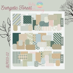 [HOTIS] Set giấy nền vintage họa tiết sọc/ caro - 60 tờ