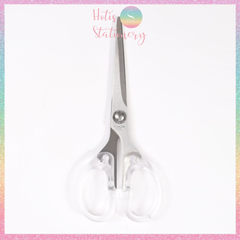 [HOTIS] Kéo cắt giấy trong suốt thiết kế xinh xắn, màu sắc sang chảnh