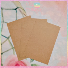 [HOTIS] Giấy bìa cứng 2 mặt làm thủ công DIY - A4 21x28.5cm -  Trắng/ Đen/ Nâu