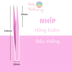 [HOTIS] Nhíp gắp sticker TWEEZERS/ KW-triO dùng trong bullet journal, nhíp gắp đầu cong đầu thẳng