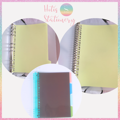 [HOTIS] Bìa phân trang nhiều màu - Phụ kiện sổ còng binder A5/ B5/ A4