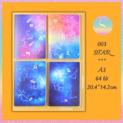 [HOTIS] Sổ tay bìa mềm Yupin A5/ B5 - Kẻ ngang - 64/ 112 tờ