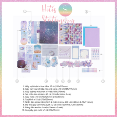 [HOTIS] Set 107 món SIMNO trang trí sổ bullet journal, làm thiệp, quà tặng