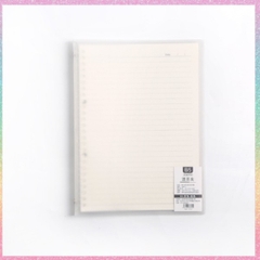 [HOTIS] Binder A5/ B5 bìa còng nhiều màu có dây nơ - Kèm 30 tờ giấy