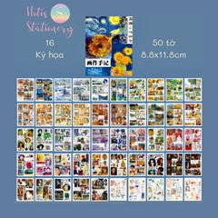 [HOTIS] 50 MẪU - Sticker dán sổ hoạt hình Colorful Dream - 50 tờ/ hộp