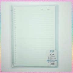 [HOTIS] Binder A5/ B5 bìa còng nhiều màu có dây nơ - Kèm 30 tờ giấy