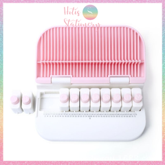 [HOTIS] Dụng cụ dập chữ rỗng KW-triO Word Punch - Gồm 1 máy dập & 26 chữ cái in hoa - dập chữ thủ công DIY làm thiệp, trang trí hộp quà