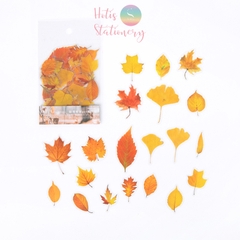 [HOTIS] Set 40 sticker thực vật hoa lá trang trí sổ tay/ nhật ký/ sketchbook