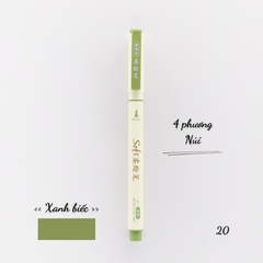 [HOTIS] 24 MÀU - Bút lông đầu mềm Soft Brush DS-827 viết calligraphy, vẽ tranh, tô màu, viết chữ thư pháp - 1 bút