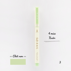 [HOTIS] 24 MÀU - Bút lông đầu mềm Soft Brush DS-827 viết calligraphy, vẽ tranh, tô màu, viết chữ thư pháp - 1 bút