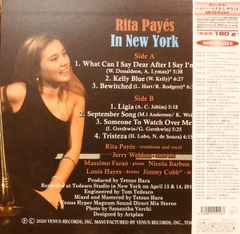 Đĩa than Rita Payés - In New York