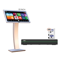 Đầu VietK 4K Plus 4TB + Màn VietK 22 inch