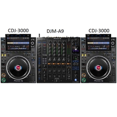 Bộ phối ghép DJ chuyên nghiệp CDJ-3000 và DJM-A9