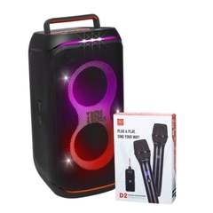Combo P1: Loa JBL Partybox Club 120 + Mic Alpha Work D2